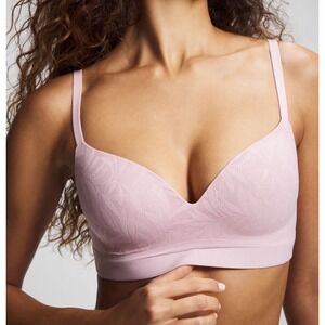 NWT Soma 36B Enbliss Wireless Bra Lavender Purple Lace Comfort Support